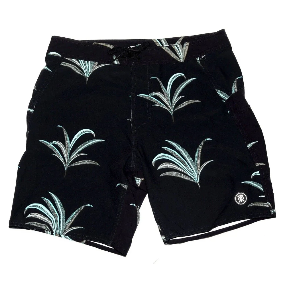 ROARK The “Boatman” Board Shorts Cordura RB344 Swim Trunks Mens Size 32 Tropical